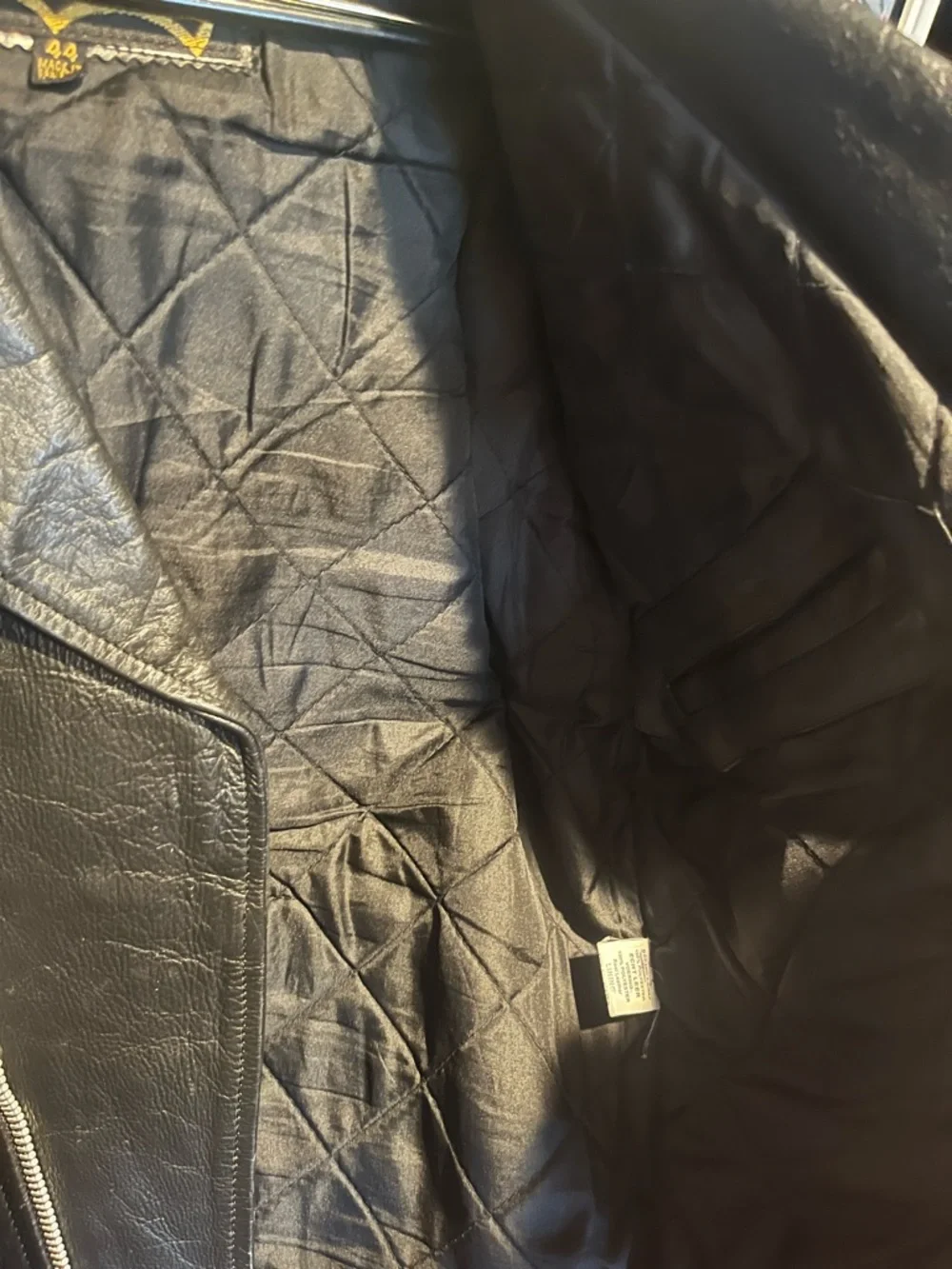 Black Motorcycle Jacket - Picture 8 of 9